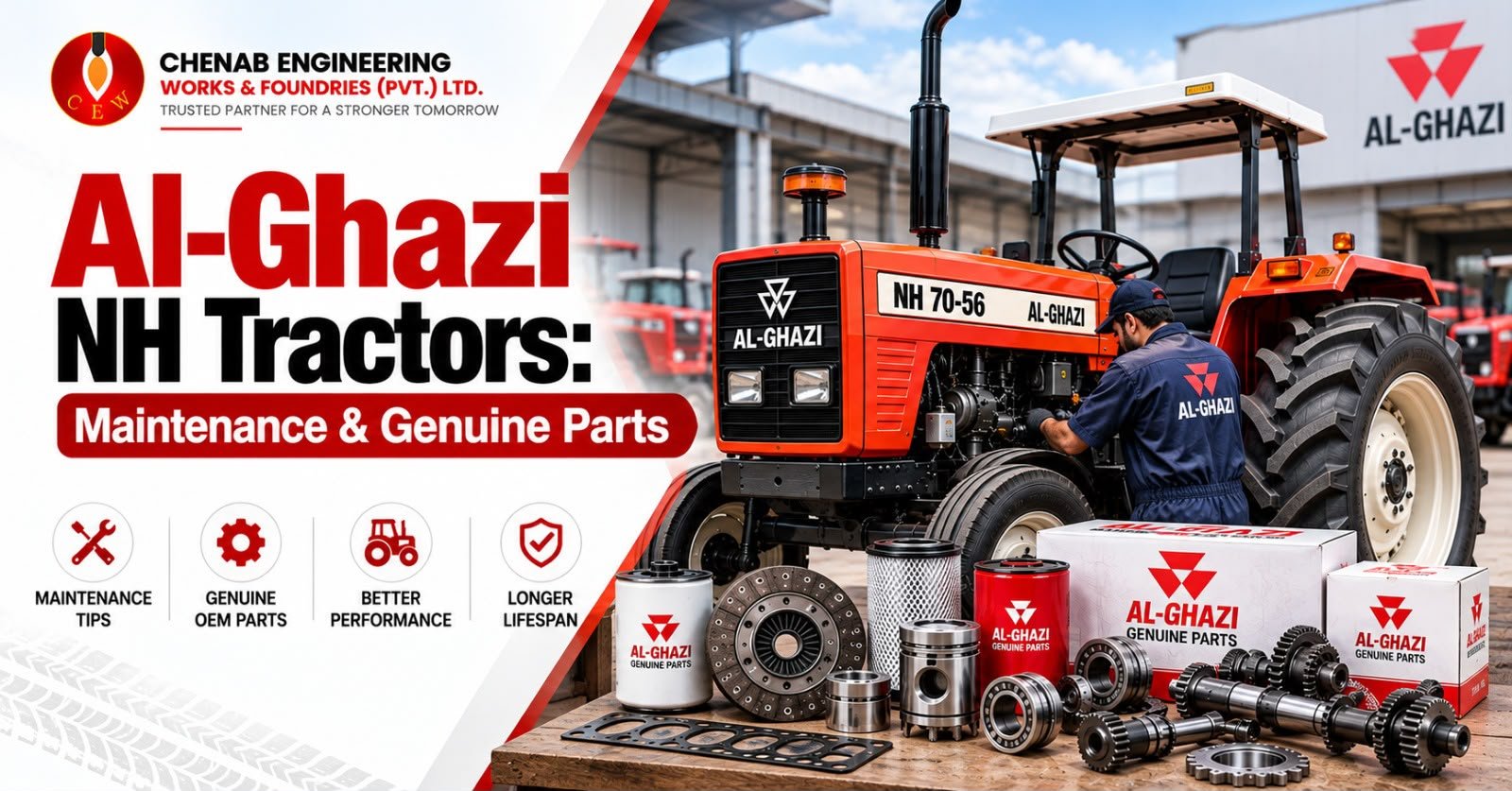 Al-Ghazi NH Tractors: Maintenance & Genuine Parts