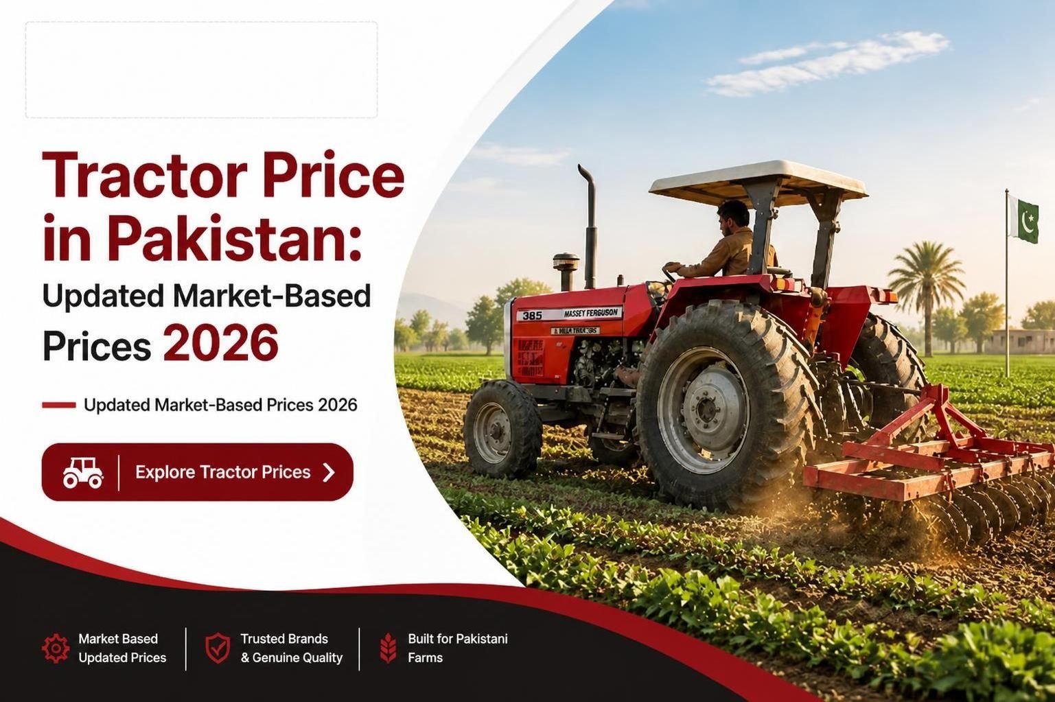 Tractor Price in Pakistan: Update Prices Market Based 2026