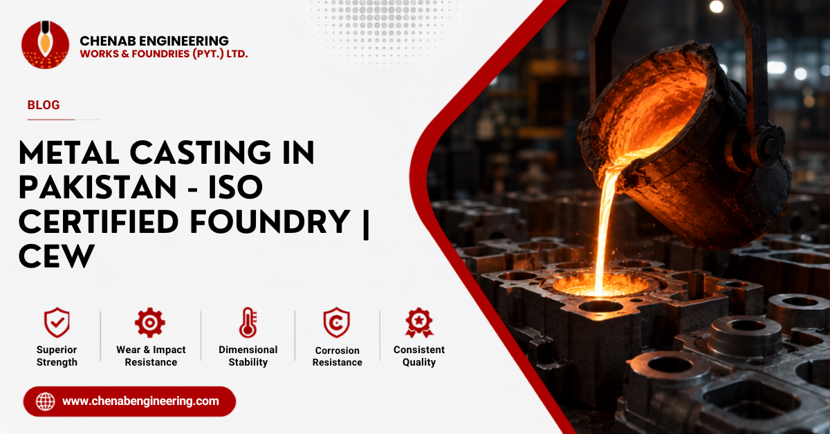 Precision Metal Casting in Pakistan for Advanced Industrial Components