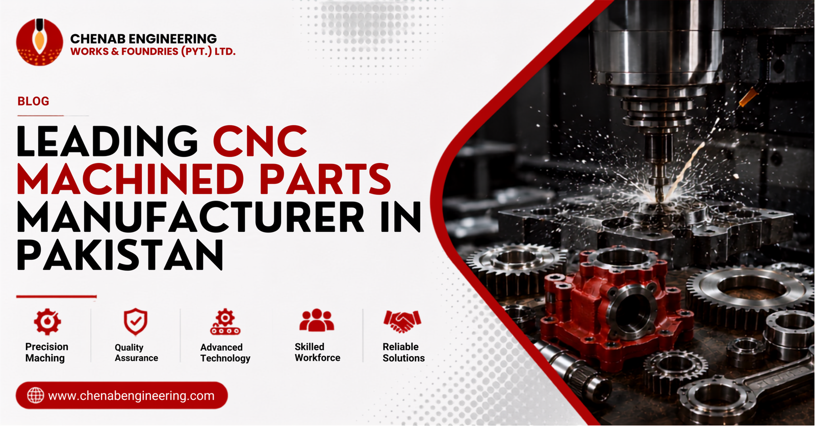 CNC Machined Parts Manufacturer | Precision Custom Components