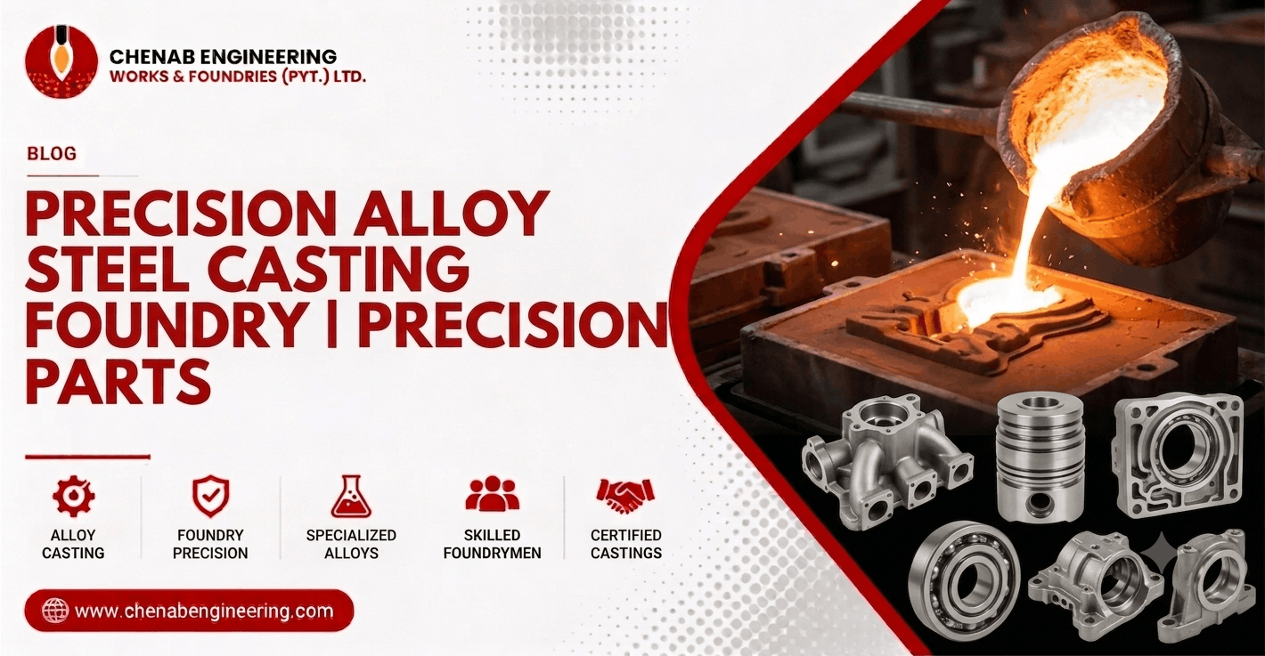 Alloy Steel Casting for High-Strength Industrial and Heavy Engineering