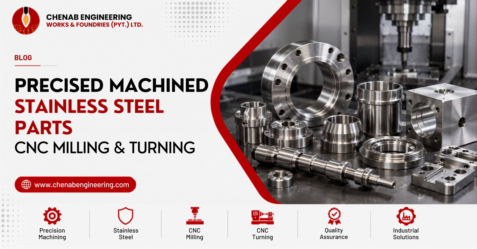 Custom Machined Stainless Steel Parts for Precision Industrial Applications