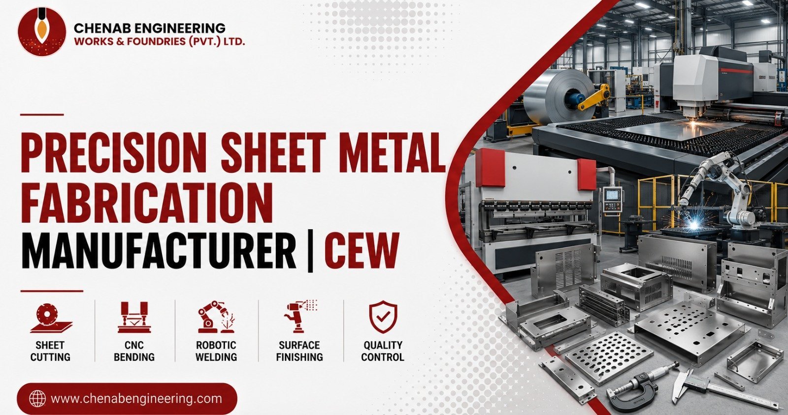 Precision Sheet Metal Fabrication Manufacturer for Reliable Custom Components