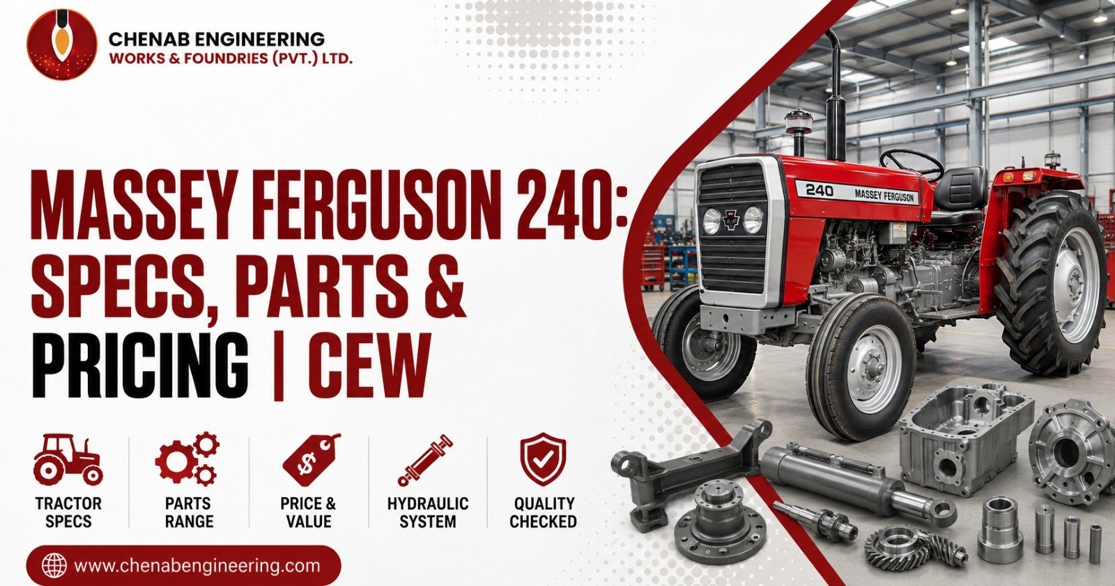 Massey Ferguson 240: Complete Specs, Genuine Parts & Current Pricing