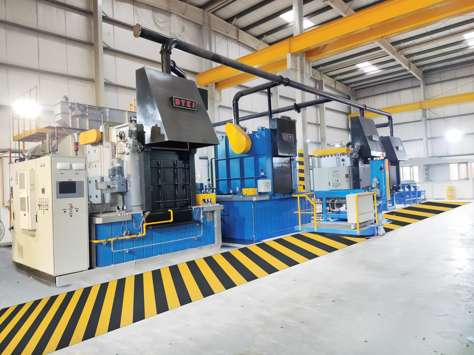 Industrial heat treatment furnace and metal components in Pakistan