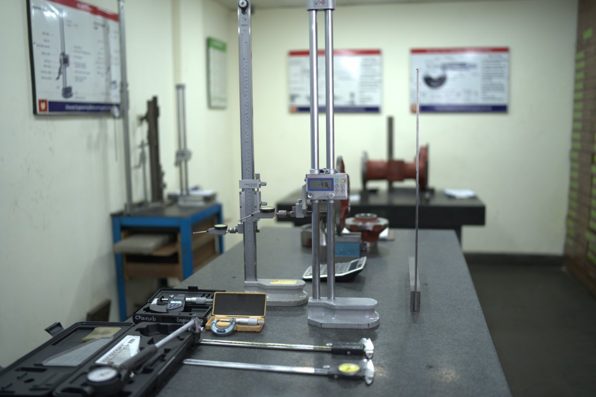 Quality Assurance — precision metrology lab