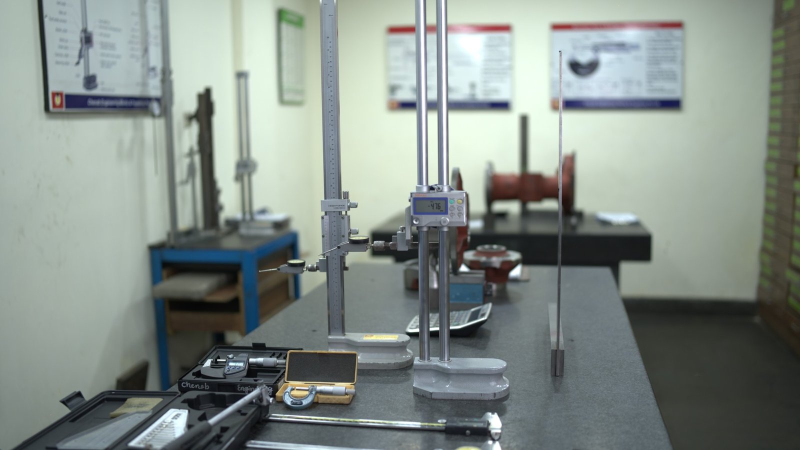 Precision metrology instruments for quality assurance at Chenab Engineering Faisalabad