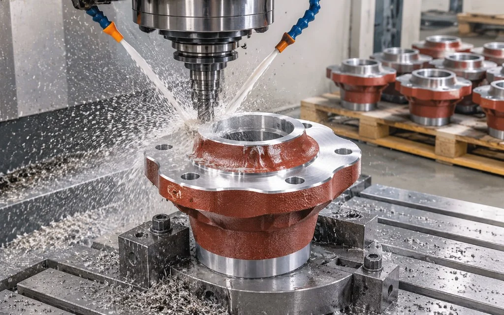 CNC machining of precision metal components at Chenab Engineering