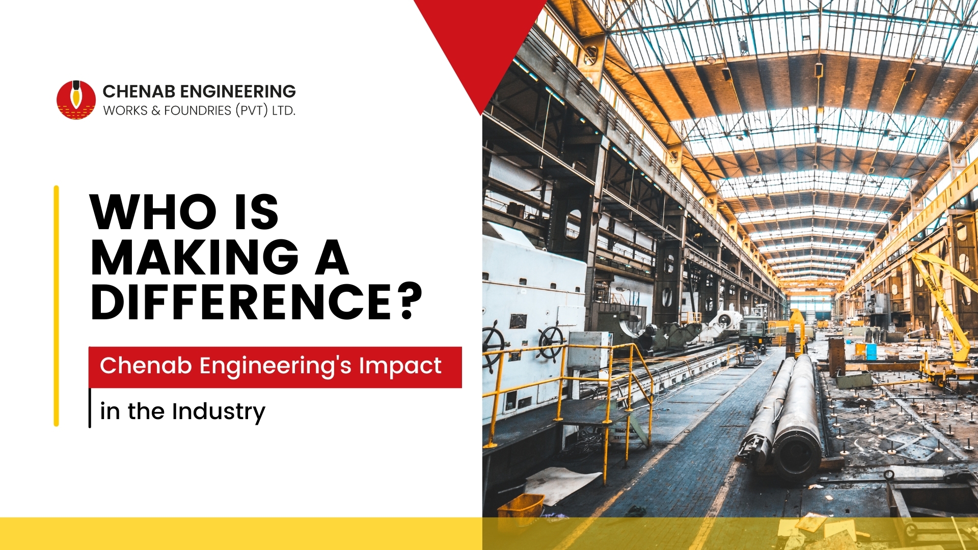 Read more about the article Who is Making a Difference? Chenab Engineering’s Impact on the Industry