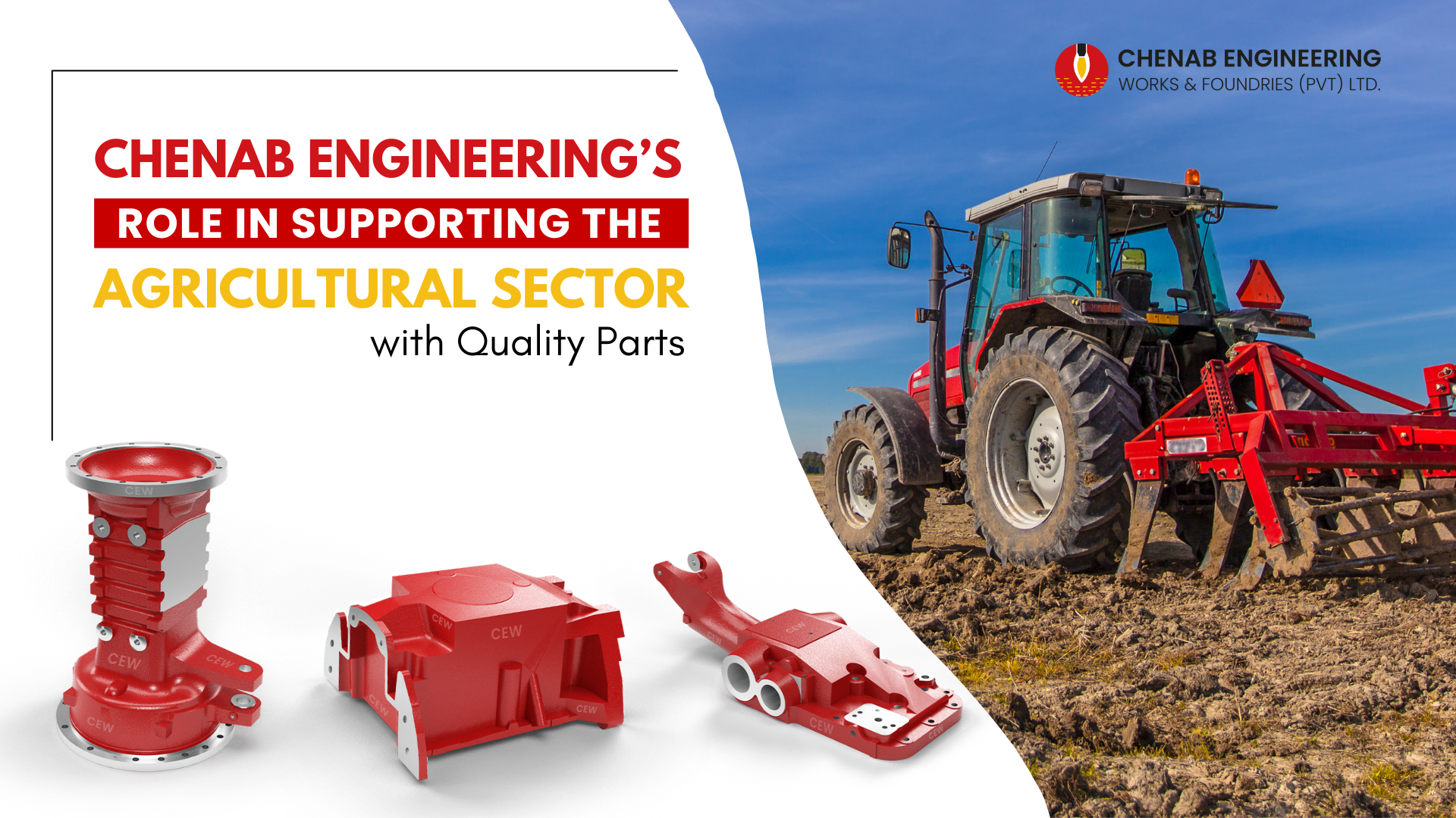 Read more about the article Chenab Engineering’s Role in Supporting the Agricultural Sector with Quality Parts