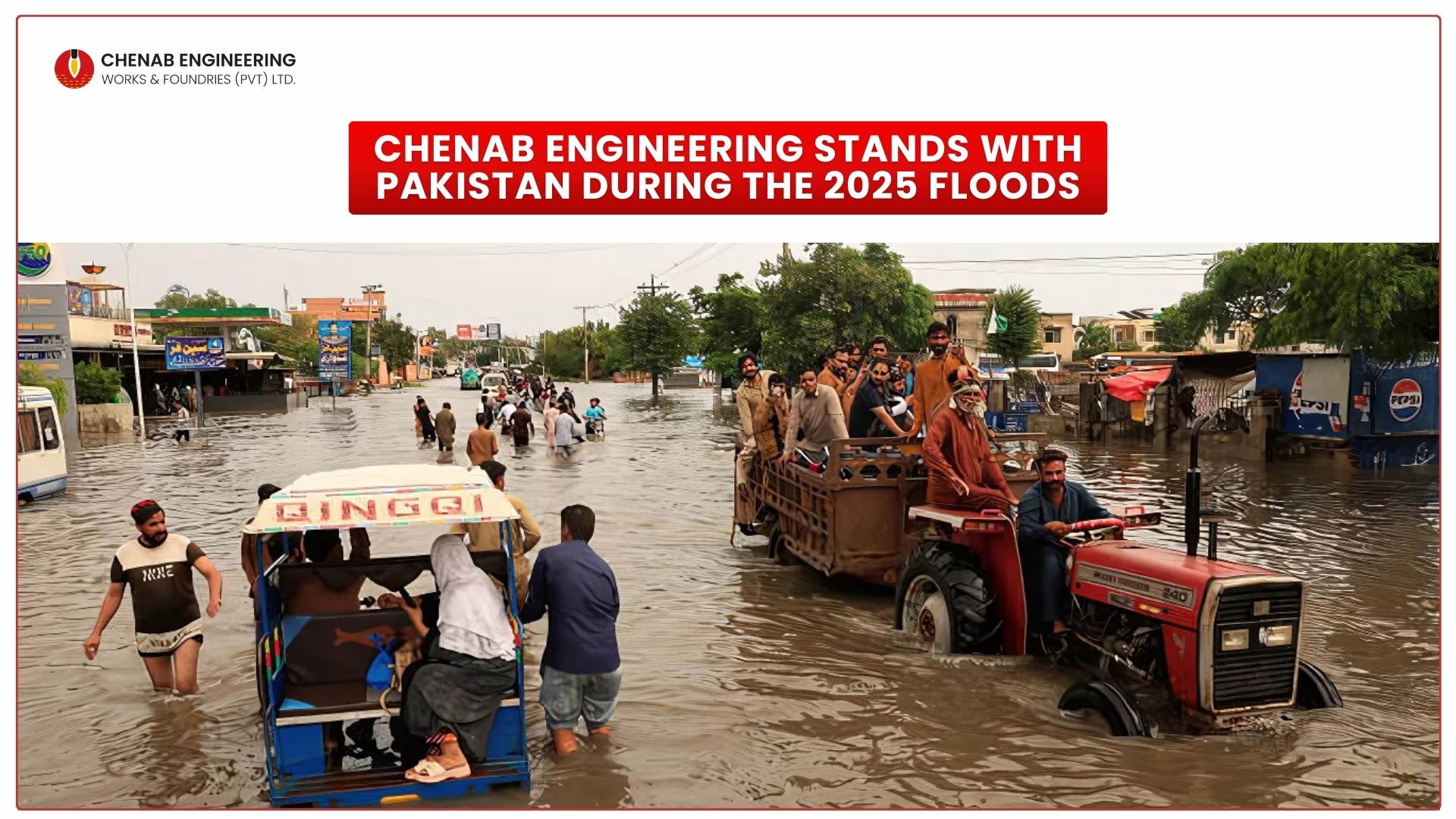 Read more about the article Chenab Engineering Stands with Pakistan During the 2025 Floods