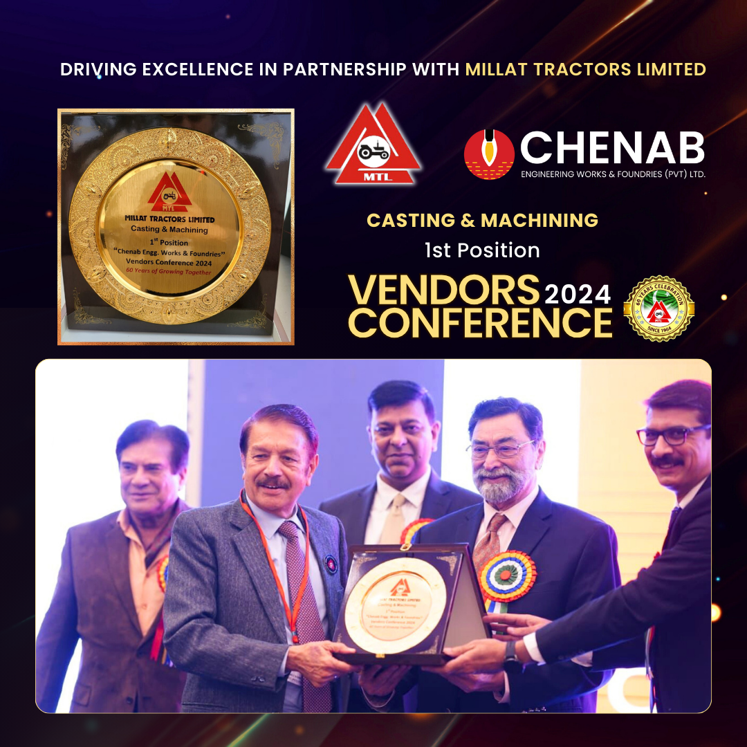 Chenab Engineering Award Certificate